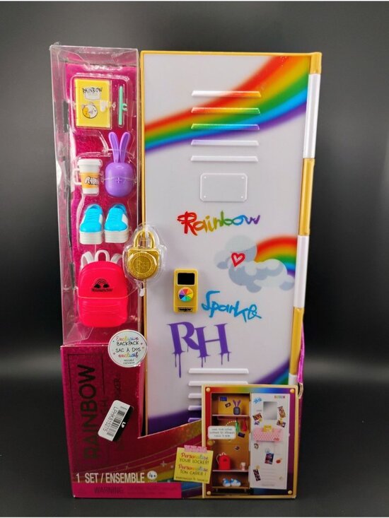 Rainbow High Other - Rainbow High Design & Style Locker Playset With Accessories